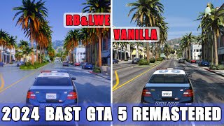 GTA 5: Vanilla vs RB & LWE - Side by Side Comparison [4K/60fps] On RTX3070ti