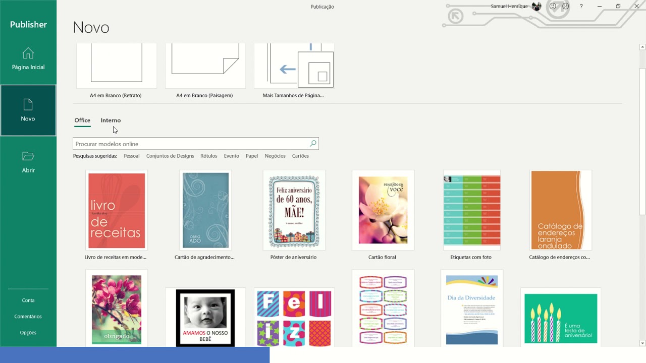 Microsoft Publisher - Apresentação
