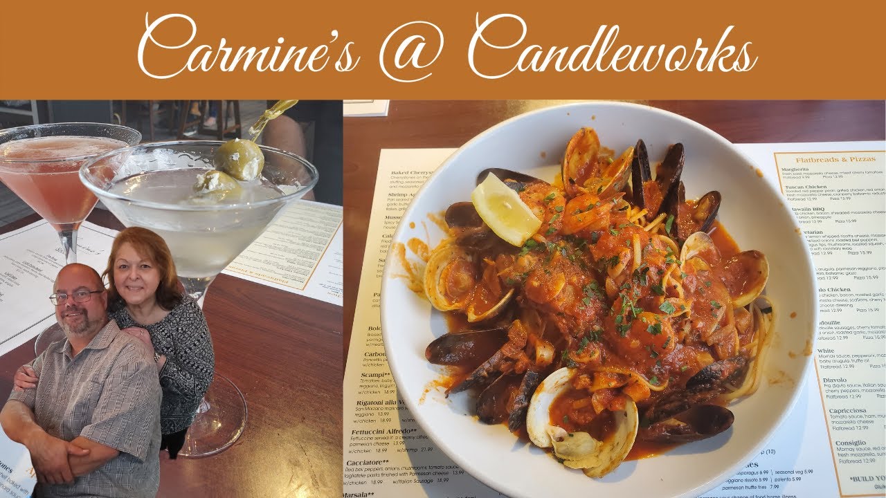 Carmine's @ Candleworks - Our Review - YouTube