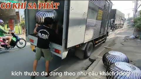 QUẢ CẦU THÔNG GIÓ NHÀ XƯỞNG | QUẢ CẦU HÚT NHIỆT NHÀ KHO - CƠ KHÍ SA PHÁT