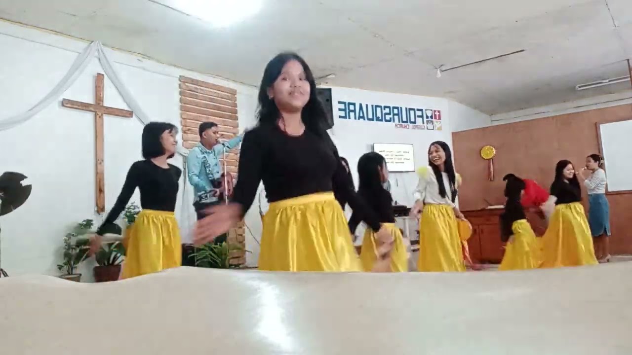 one day hillsong/lord you are good tambourine dance BLFGC
