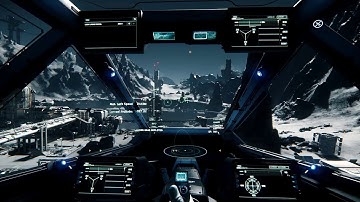 Star Citizen Alpha 3.0 PTU | Levski Station Landing On Delamar