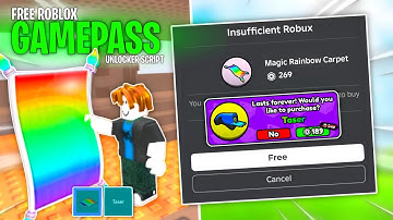 Roblox Get FREE Gamepass Script | Unlock Robux Paid Items For FREE | Envixity Scripts