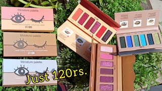 Just Rs.120 SFR *New* Miniature Eyeshadow Palette | AFFORDABLE EYESHADOW PALETTE UNDER 150rs.shorts