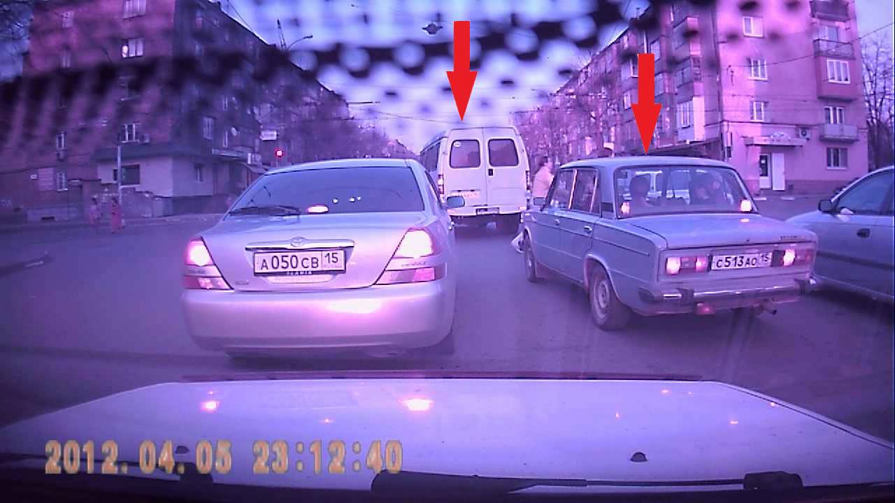 Проезд перекрестков во Владикавказе - YouTube