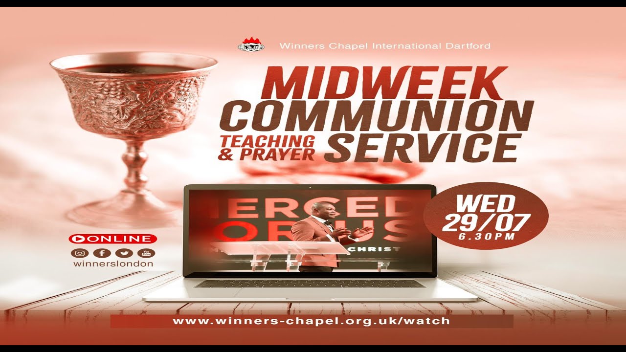 MIDWEEK & COMMUNION SERVICE 29TH JULY 2020 - YouTube