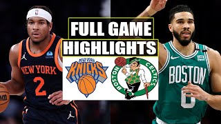 Boston Celtics vs New York Knicks FULL GAME HIGHLIGHTS | April 11 | 2024 NBA Season