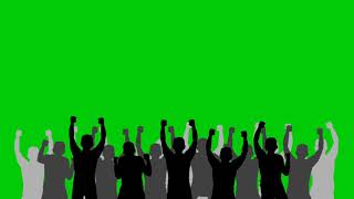 Crowd dancing video overlay effect for Editing Green Screen #2 | No Copyright Video