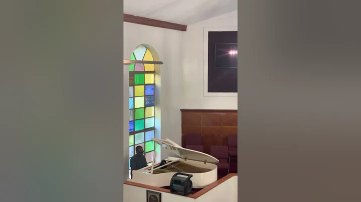 James Dawkins noodling around on old piano gospel/...