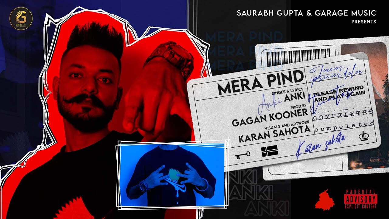 Mera Pind   Anki  Latest Punjabi Song  HD Video  Garage Music