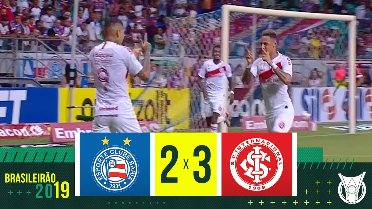 BAHIA 2 X 3 INTERNACIONAL – Melhores Momentos – Brasileirão 2019 (26/10)