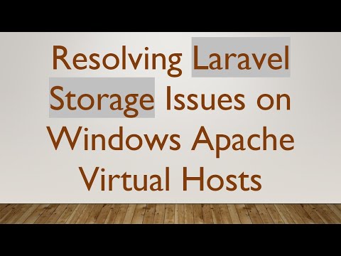 Resolving Laravel Storage
