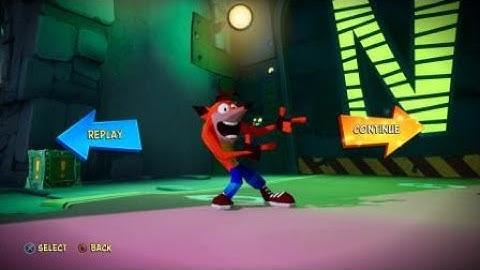 Crash 4 Cortex Castle Purple Relic (1:10.80)