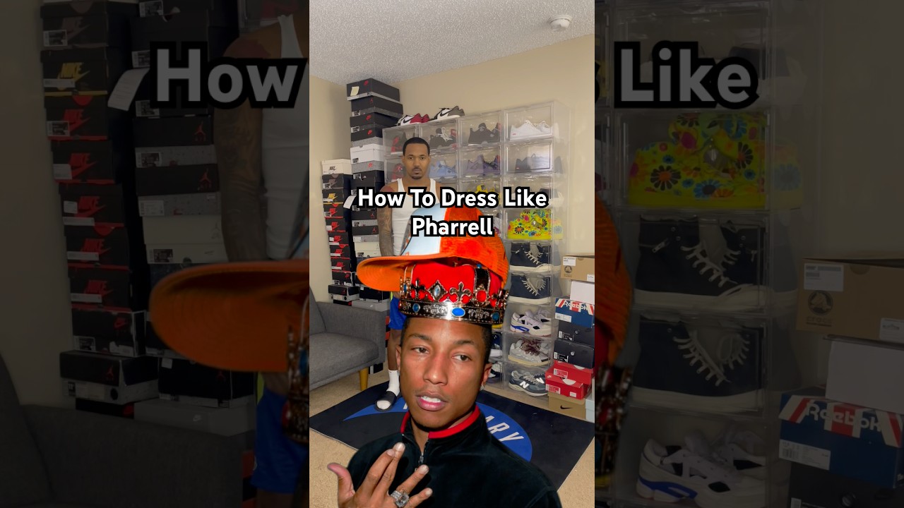 How To Dress Like Pharrell Williams❗️