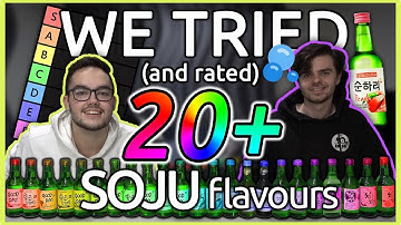 Which is the best Soju Flavour? | Ft. Sober Seen