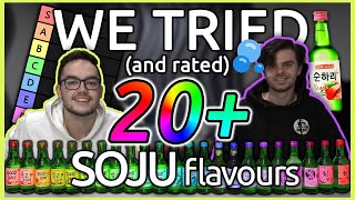 Which is the best Soju Flavour? | Ft. Sober Seen