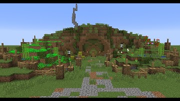 Building with Grian - Hobbit hole