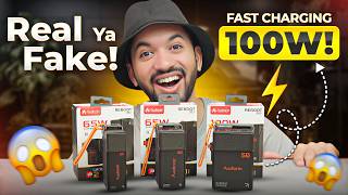 Audionic Reboot Series🔋 20,000 vs 30,000 vs 50,000mAh Power Banks | 65W &amp; 100W Fast Charging Test 😳