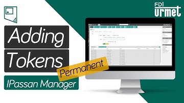 How to Add Permanent Tokens (Keys) - Urmet IPassan Manager