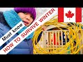 HOW TO SURVIVE WINTER IN CANADA/THINGS TO KNOW/LIFE IN CANADA/sarah buyucan