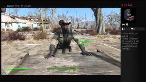 #Fallout4 Epic Robot fight and big guns