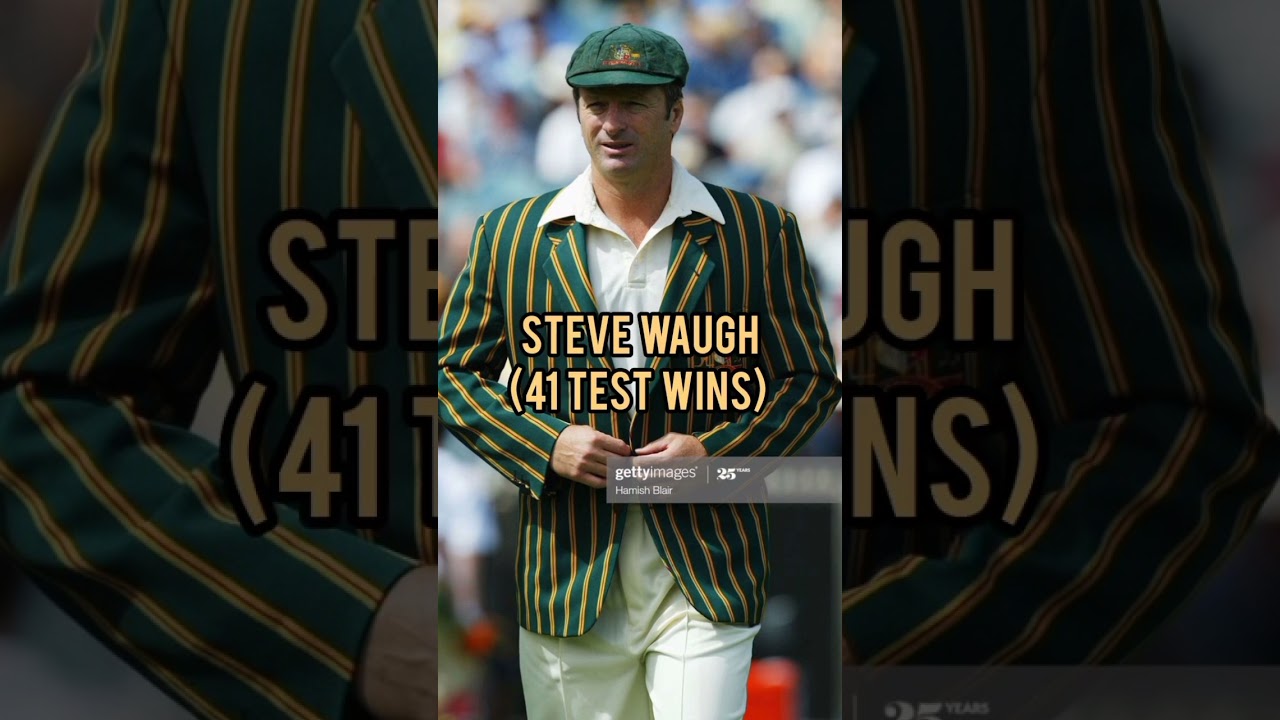 Top 3 most successful captains in test cricket 