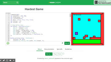 Hardest Game   Computer programming   Khan Academy