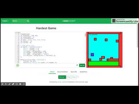 Hardest Game   Computer programming   Khan Academy