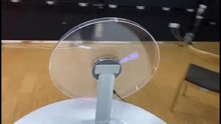 LED fan display.produced by Asnrc.com