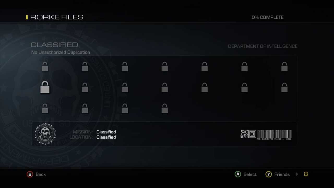 Call of Duty Ghosts Rorke Files *NEW* - YouTube