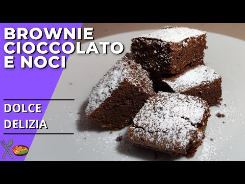 Video: Come Cuocere I Brownies Al Cioccolato Con Le Noci