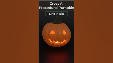 Create A Procedural Pumpkin in Blender
