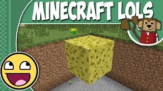 Minecraft LOLs - MEGA Absorbent Sponge ! ! !
