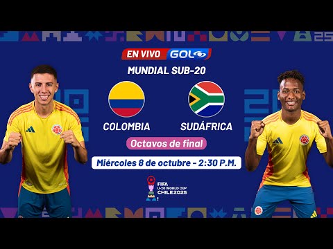 🔴 EN VIVO | Colombia vs Sudáfrica⚽ | MUNDIAL SUB-20 2025 | Gol Caracol