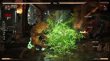 Mortal Kombat 1 Reptile Combo Meterless No Kameo