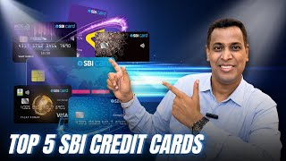 Top 5 SBI Credit Cards | Best for Shopping, Travel &amp; Cashback