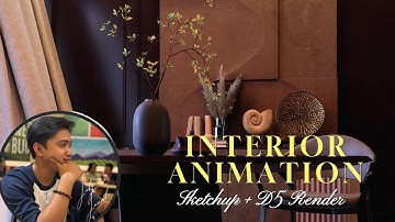 Dining Interior Animation with D5 Render