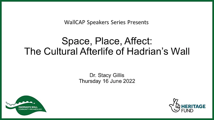 WallCAP Speakers Series - The Cultural Afterlife o...