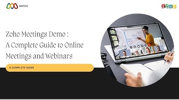 Zoho Meetings Demo: A Complete Guide to Online Meetings and Webinars