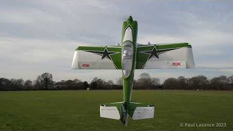 Stuart Chitty flying the RV8 60e from Flex Innovations - Maiden