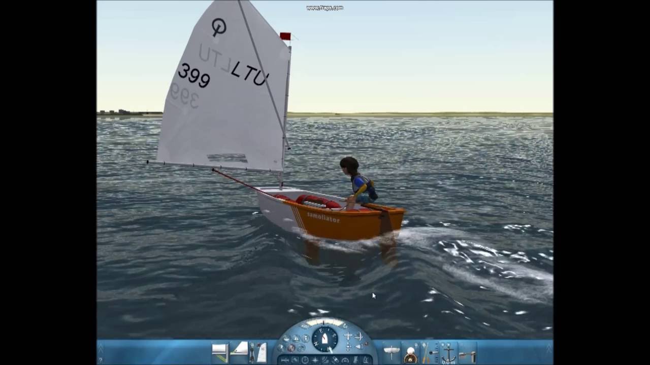 Online Sailing Games and Simulators