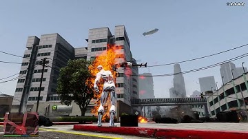 Human Torch script mod mixed with Silver Surfer script mod by Silk Team