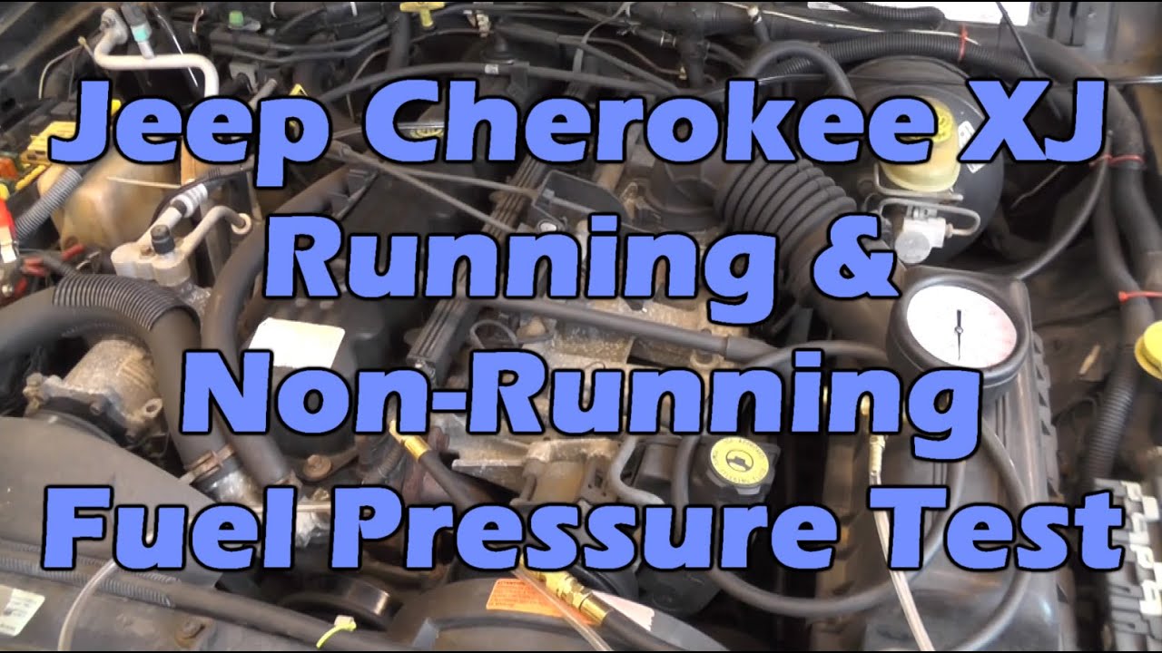How to Test Fuel Pressure on a Jeep Cherokee XJ - YouTube
