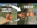 COMO SER INMORTAL *TRUCO* EN FREE FIRE FUNCIONA AL 100% - SUBE DE CLASIFICACIN CON ESTE TRUCO