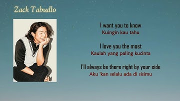 Thumbnail of GIVE Me Your Forever || Zack Tabudlo || Lyric Indonesia #GiveMeYourForever #ZackTabudlo #Terjemahan