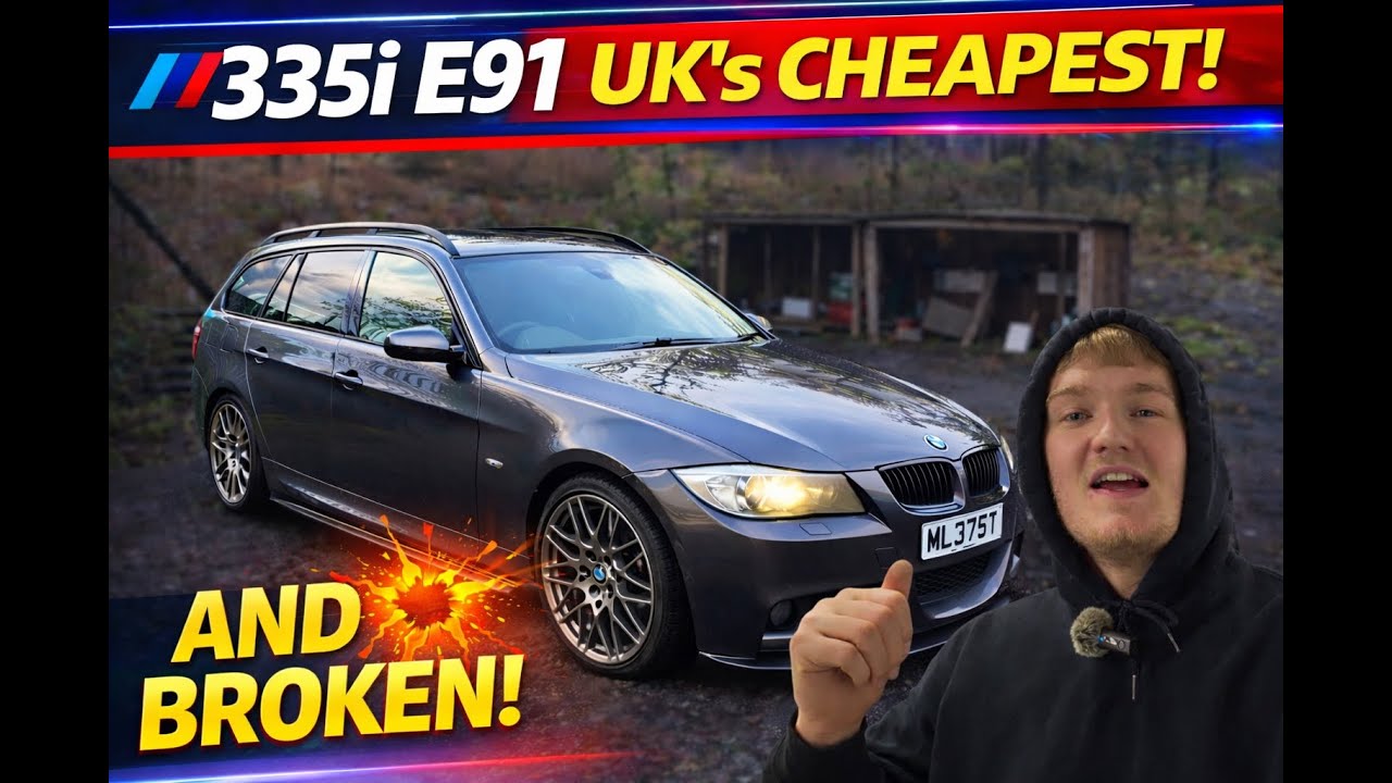 Я купил самый дешевый BMW E91 335i в Великобритании! У меня от этого разболелась голова??