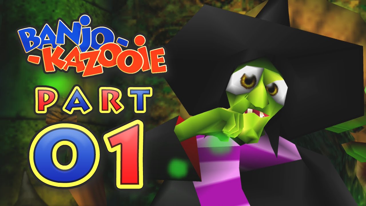 Banjo-Kazooie - Detonado PT-BR Pt. 01 - Spiral Mountain 