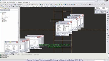ProE inside thread cutting for nut