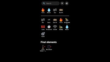 Great Alchemy 2 (-by MG Software) - free offline elements puzzle game for Android - gameplay.