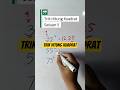 trik hitung kuadrat satuan 5 #math #matematika #trikhitungcepat #kuadrat